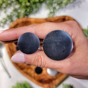 Circle Shungite Electronic Sticker - EMF Protector - No. 943