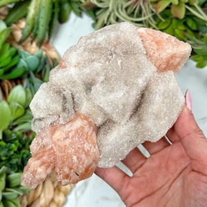 Raw Apophyllite with Stilbite - #1