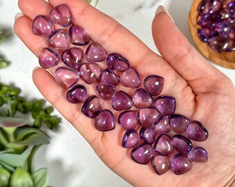 Mini High Quality Amethyst Heart - Third Eye or Crown Chakra - No. 227