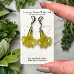 Serpentine Flower Earrings - #9
