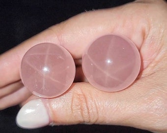 Six Star Rose Quartz Sphere - Heart Chakra - No. 516