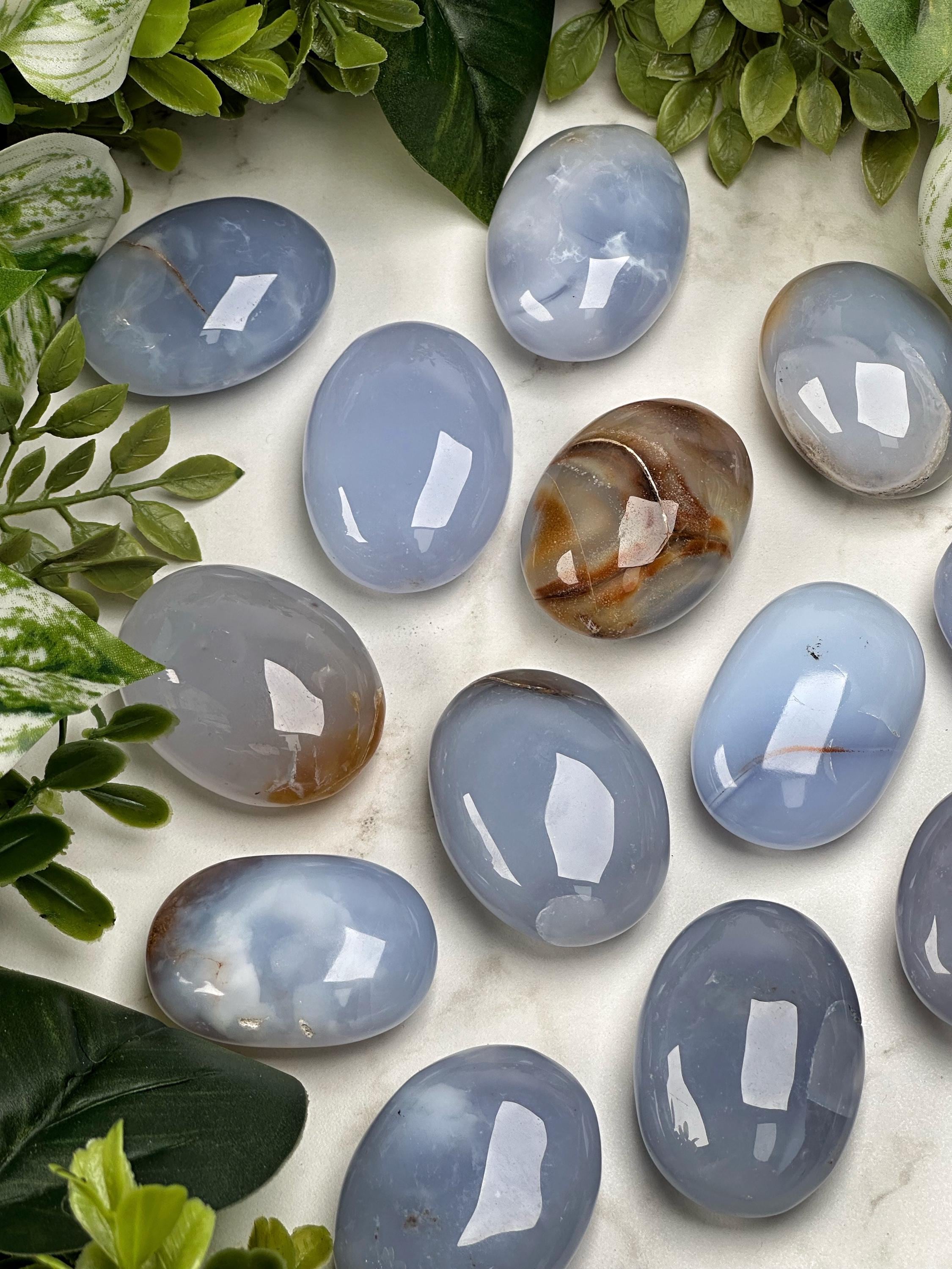 Blue chalcedony - Etsy 日本