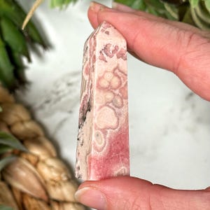 Rhodochrosite Point - #8