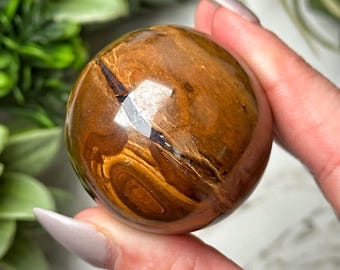 ボルダーオパール球体 | 40mm | - #1 (研磨済みレインボークリスタル