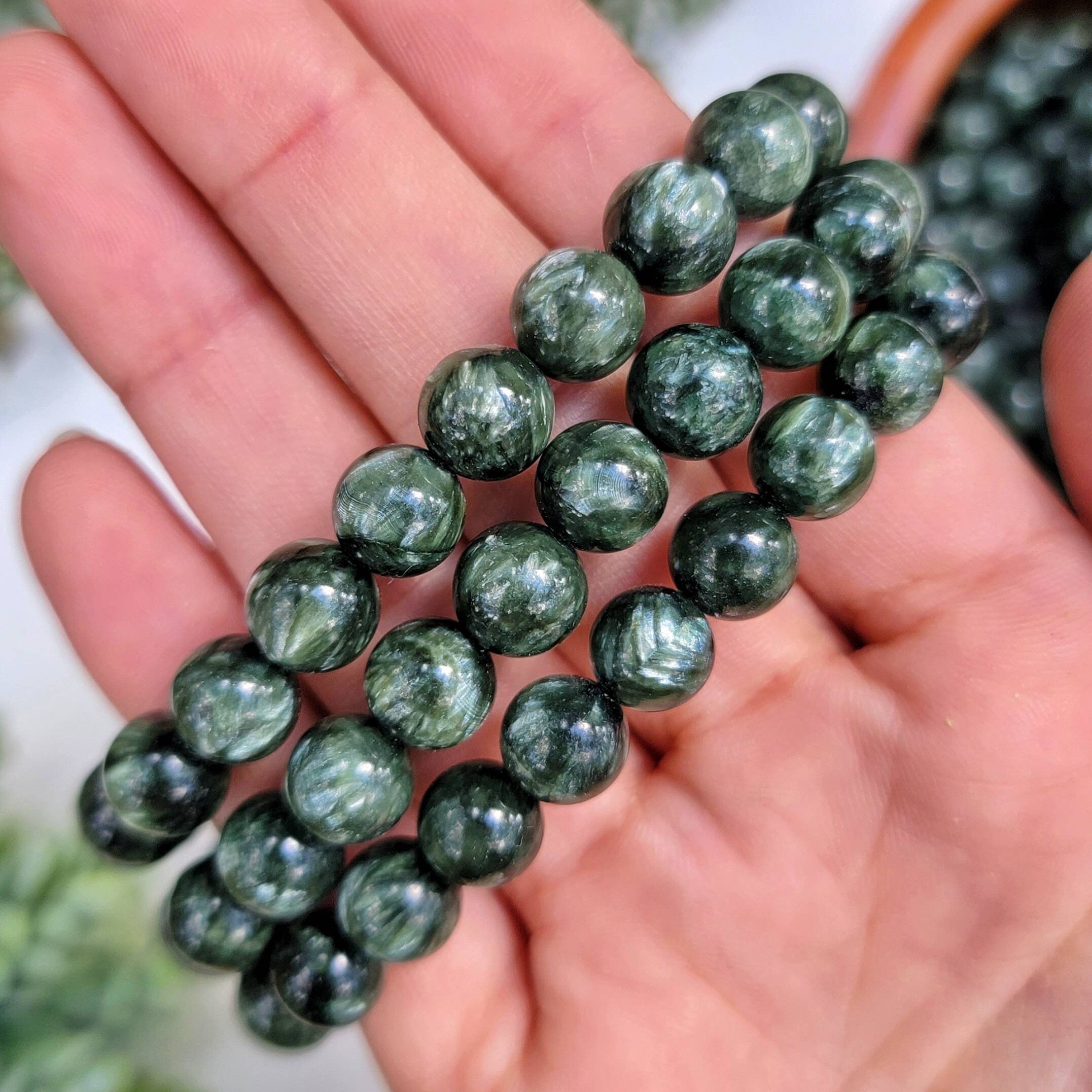 Seraphinite bracelet deals