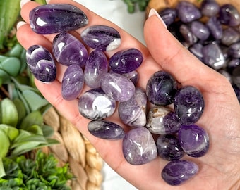 Amethyst Tumble - Third Eye and Crown Chakra - No. 431