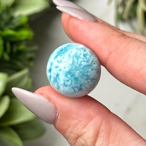 Mini Larimar Sphere - #6