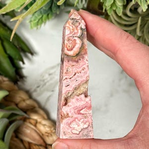 Rhodochrosite Point - #4