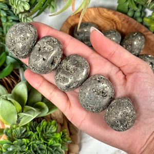 Pyrite Tumbles - Fools Gold - Solar Plexus Chakra - No. 304