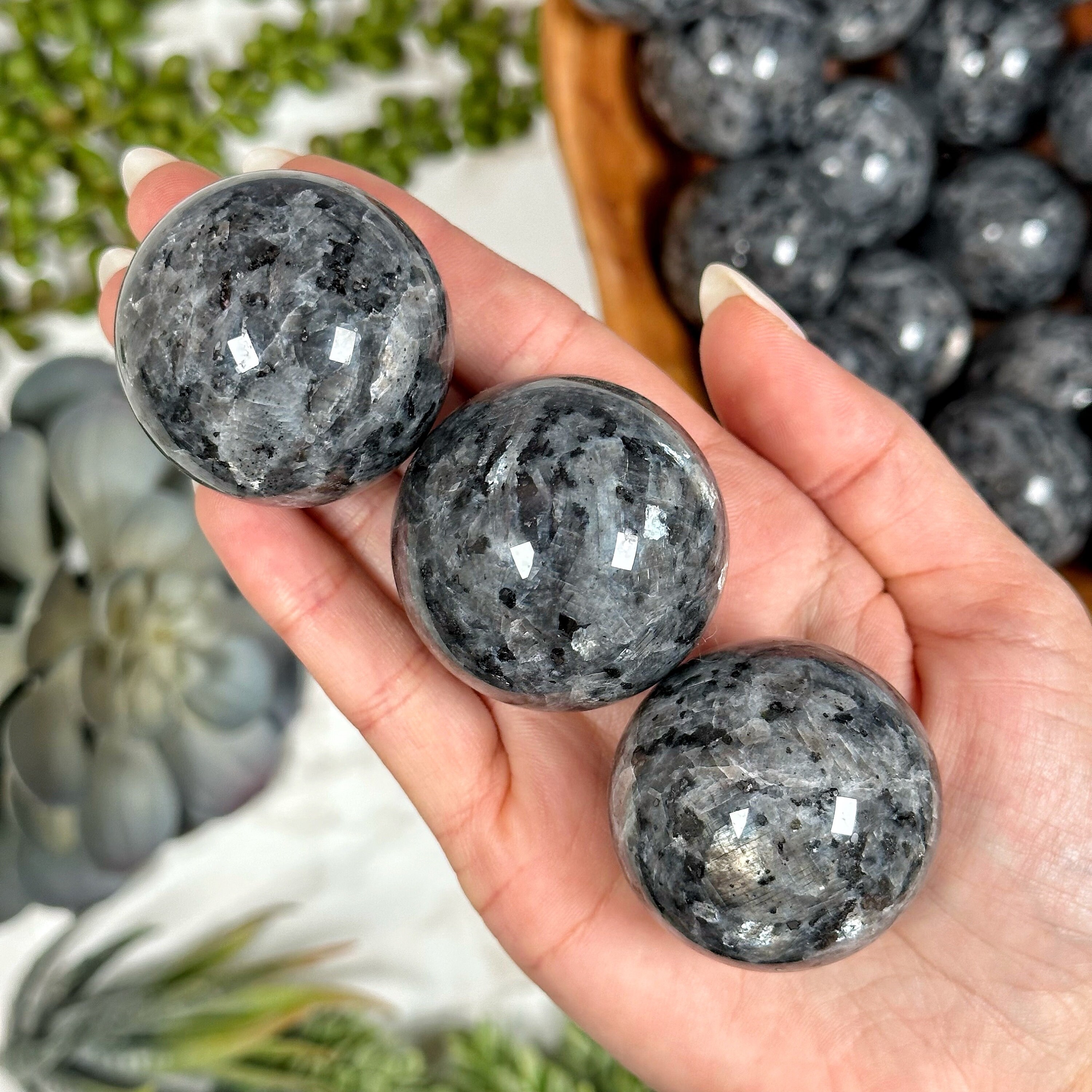 Larvikite Spheres Larvikite Spheres