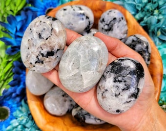 ONE Moonstone Palm Stone - No. 163