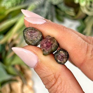 Raw Watermelon Tourmaline Piece - Heart Chakra - No. 250