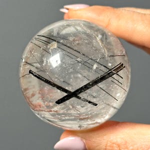 Rutilated Quartz Sphere - #6