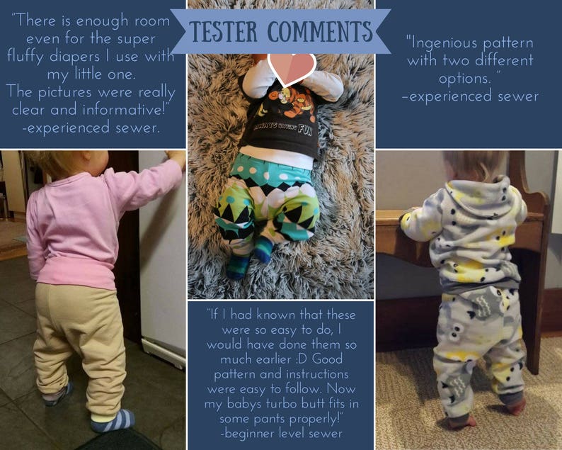 Grow With Me Pants Sewing PATTERN Baby Joggers Easy Pdf Etsy Australia