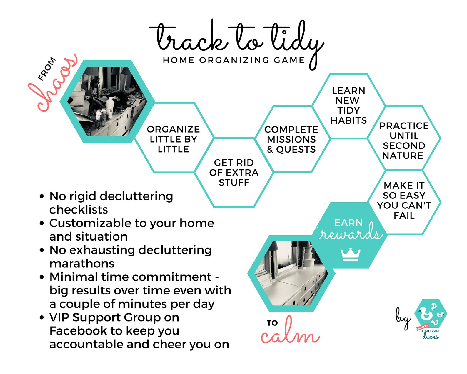 Decluttering GAME - Track to Tidy - Gamified Home Organization Method ...