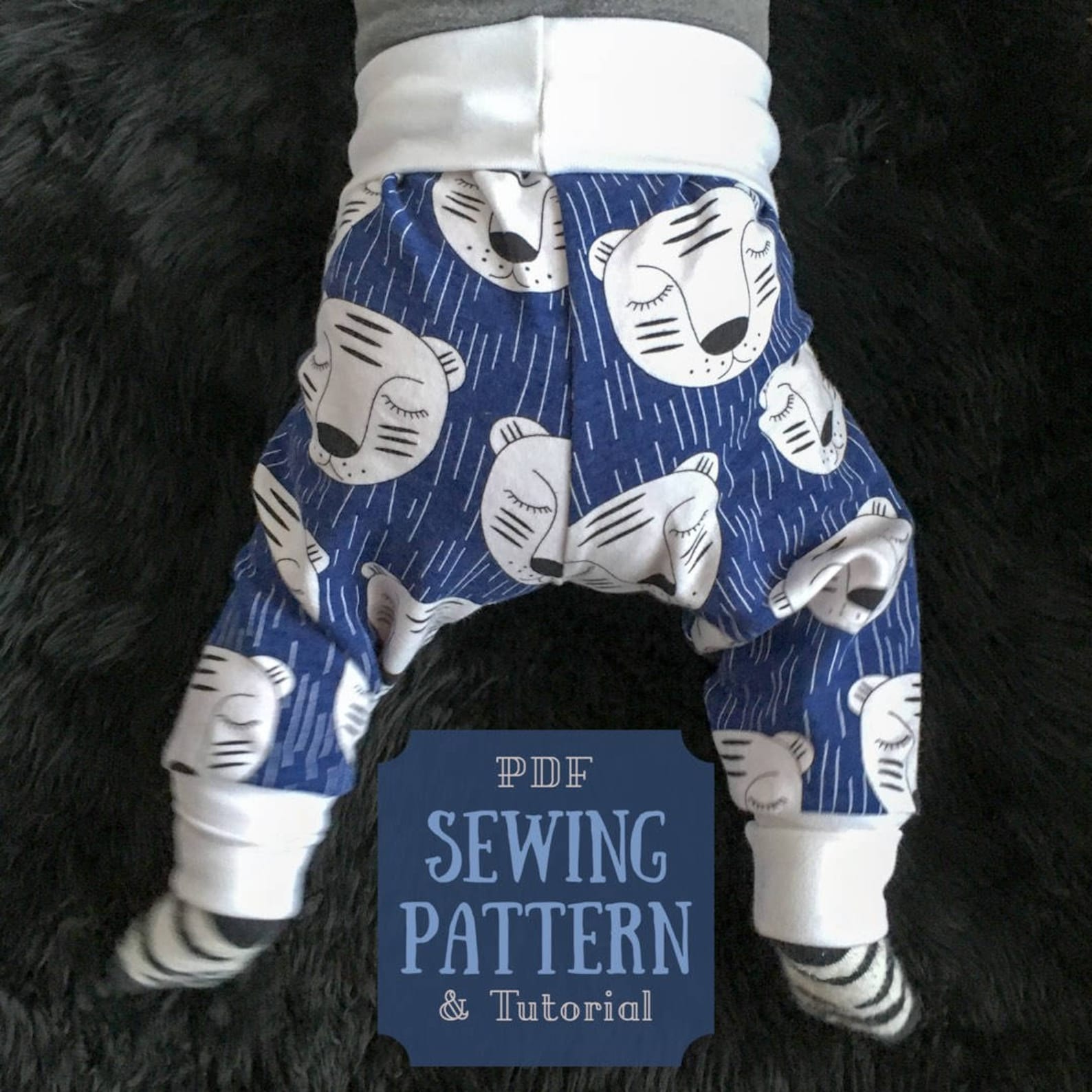 Grow With Me Pants Sewing PATTERN Baby Joggers Easy Pdf Etsy