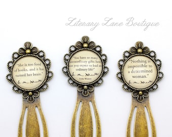 Little Women Quote Bookmark, Literary Gift
