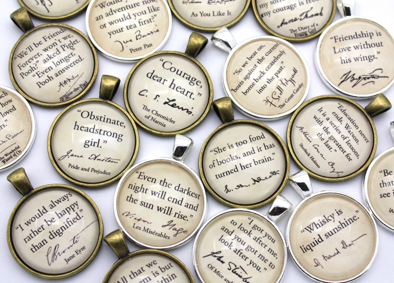 Rowling '823.914' Dewey Decimal, Library Books, Reading Necklace or Keyring, Keychain. image 7