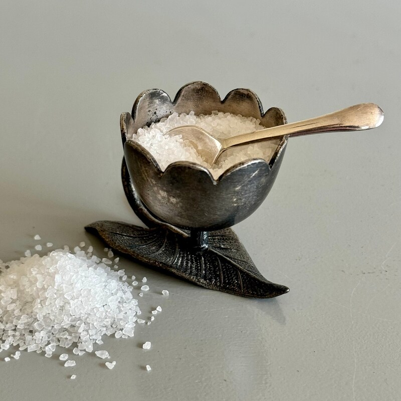 Antique Salt Cellar Etsy
