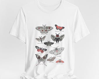 Mothman T-Shirt: Hand-Drawn Cryptid Design, Unisex Jersey Tee