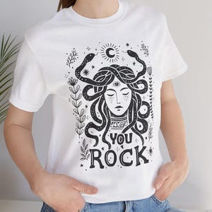Medusa Shirt Greek Goddess Shirt Snake Face Shirt Greek Mythology Shirt Medusa Tee Witch Shirt Gift for Her Gift for Mythology Lovers