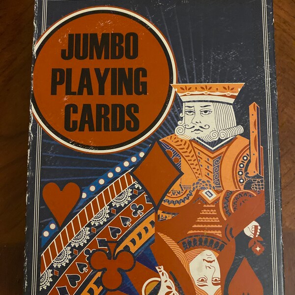 Oversized Deck of Playing Cards Etsy