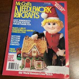 McCalls tidskrift för handarbete och hantverk, december 1987