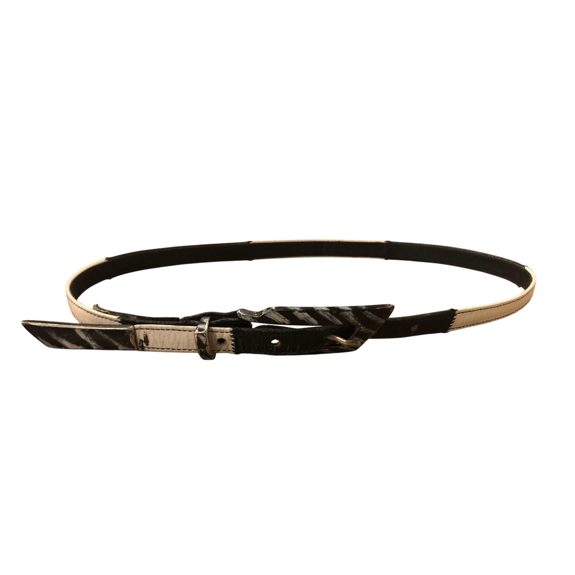 Alden Howard Olive Green Leather Belt Filigree Buckle Boho Western USA LG women Alden Howard Belt - Etsy main image 3
