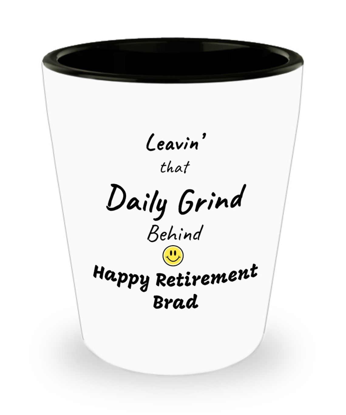 Happy Retirement Shot Glass Etsy