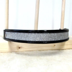 Silber Sparkle / Glitter / Bling Bling Stirnband, Kappniete, oder Brust Riemen