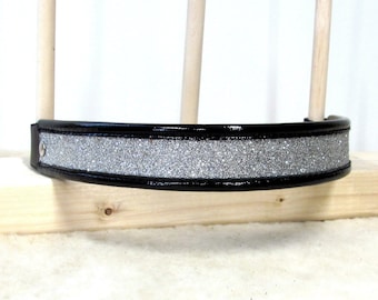 Silver Sparkle / Glitter / Bling Browband, Cavesson, or Breast Strap