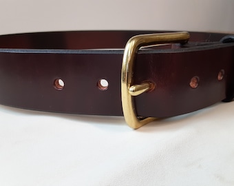 Wide Leather Belts - 1-3/4" Wide - Various Leather Colors Available