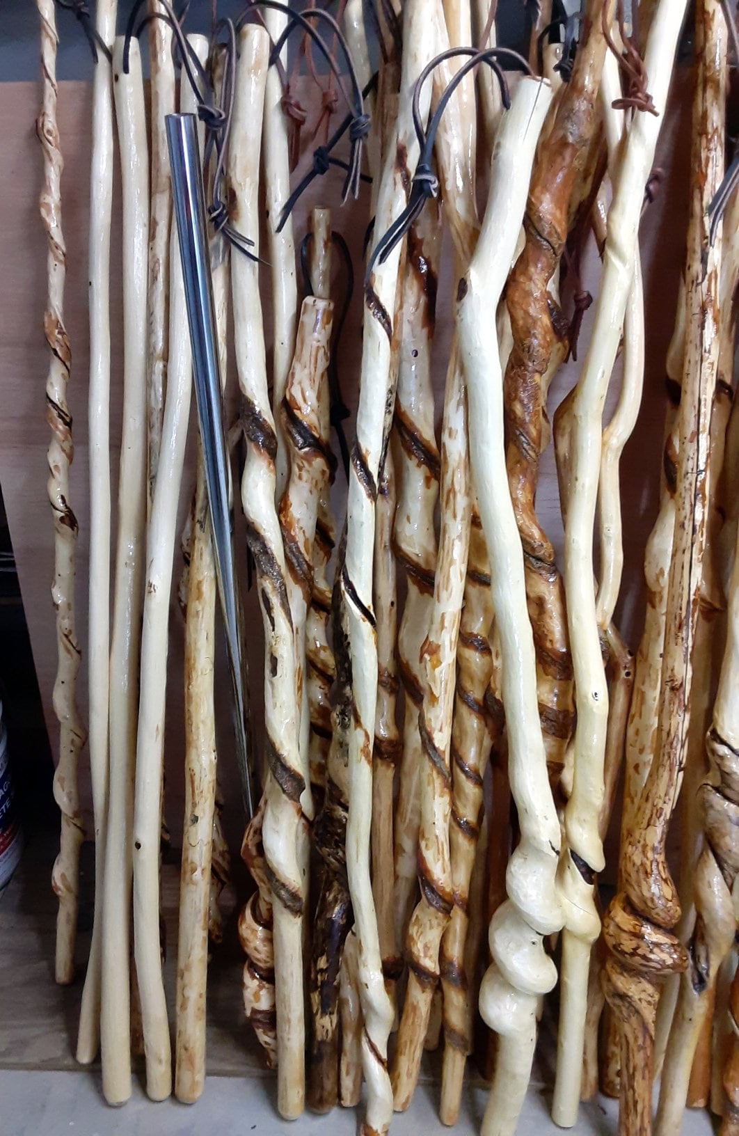 Naturally Twisted Walking Sticks Etsy