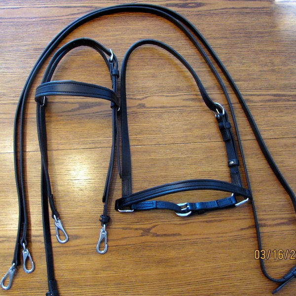 Brida de cambio rápido para caballos