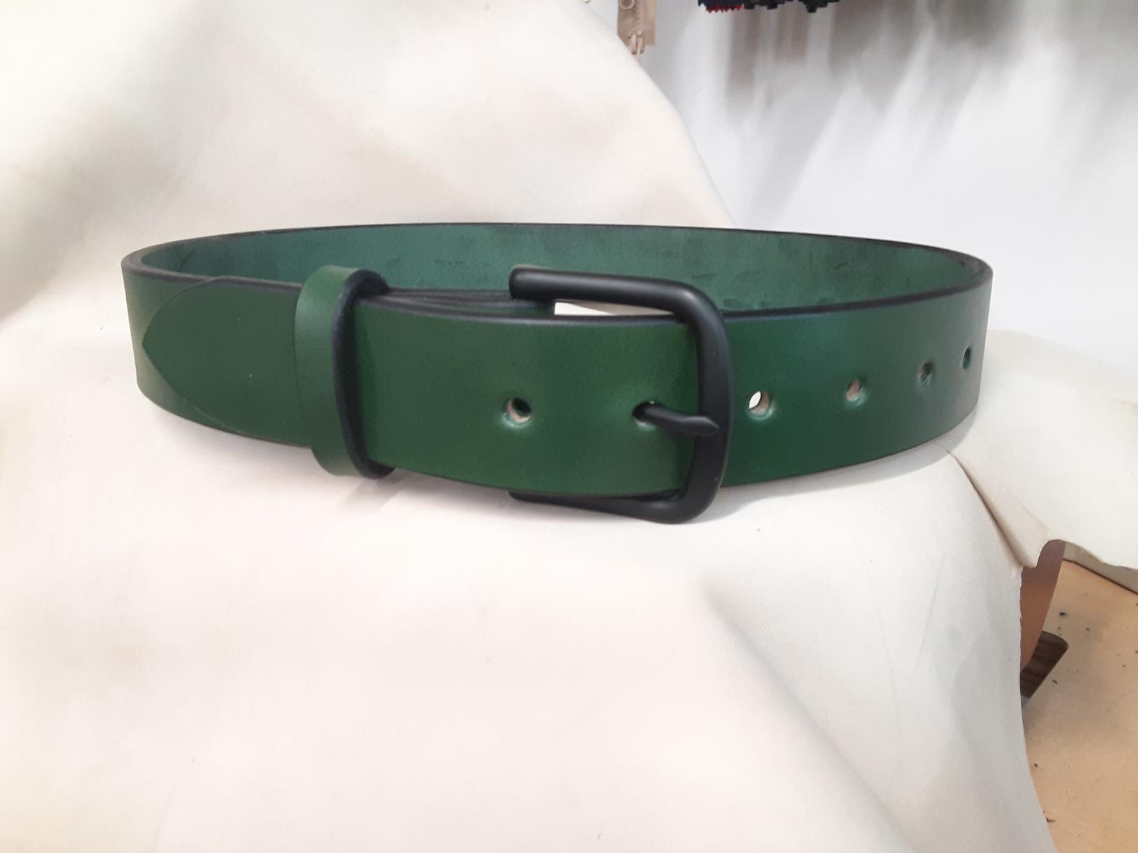 Dark Green Belt - Etsy