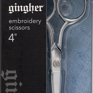 Gingher 4” Embroidery Scissors