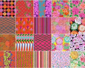 Kaffe Fasset Collective - February 2026 Warm Colorway Fat Quarter Bundle