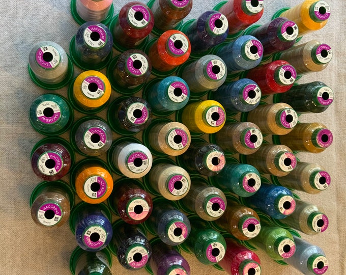 Featured listing image: Isacord Embroidery Thread Top 50 colors 1000m spools