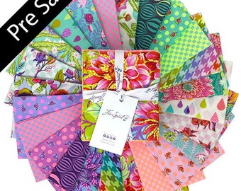 NOW IN STOCK! Tula Pink's Untamed Collection 24 Fat Quarters 18" x 21".