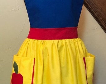 snow white apron