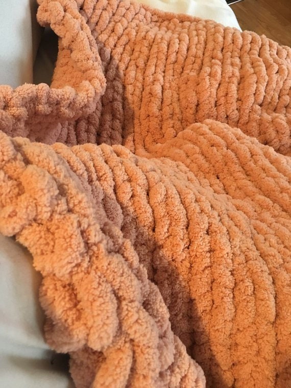 Big Chunky Arm Knit Blanket Chenille Big Knit Blanket Big Chunky Arm Knit Blanket Chenille Big Knit Blanket