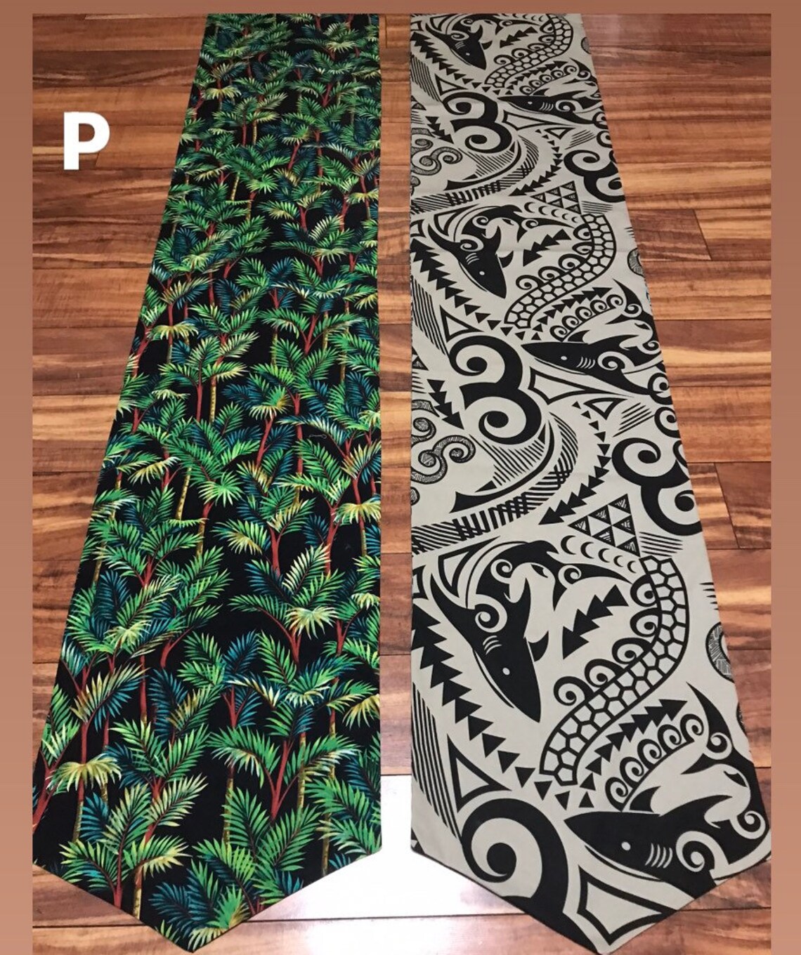 Hawaiian Table Runner 6ft. 1 pc Etsy