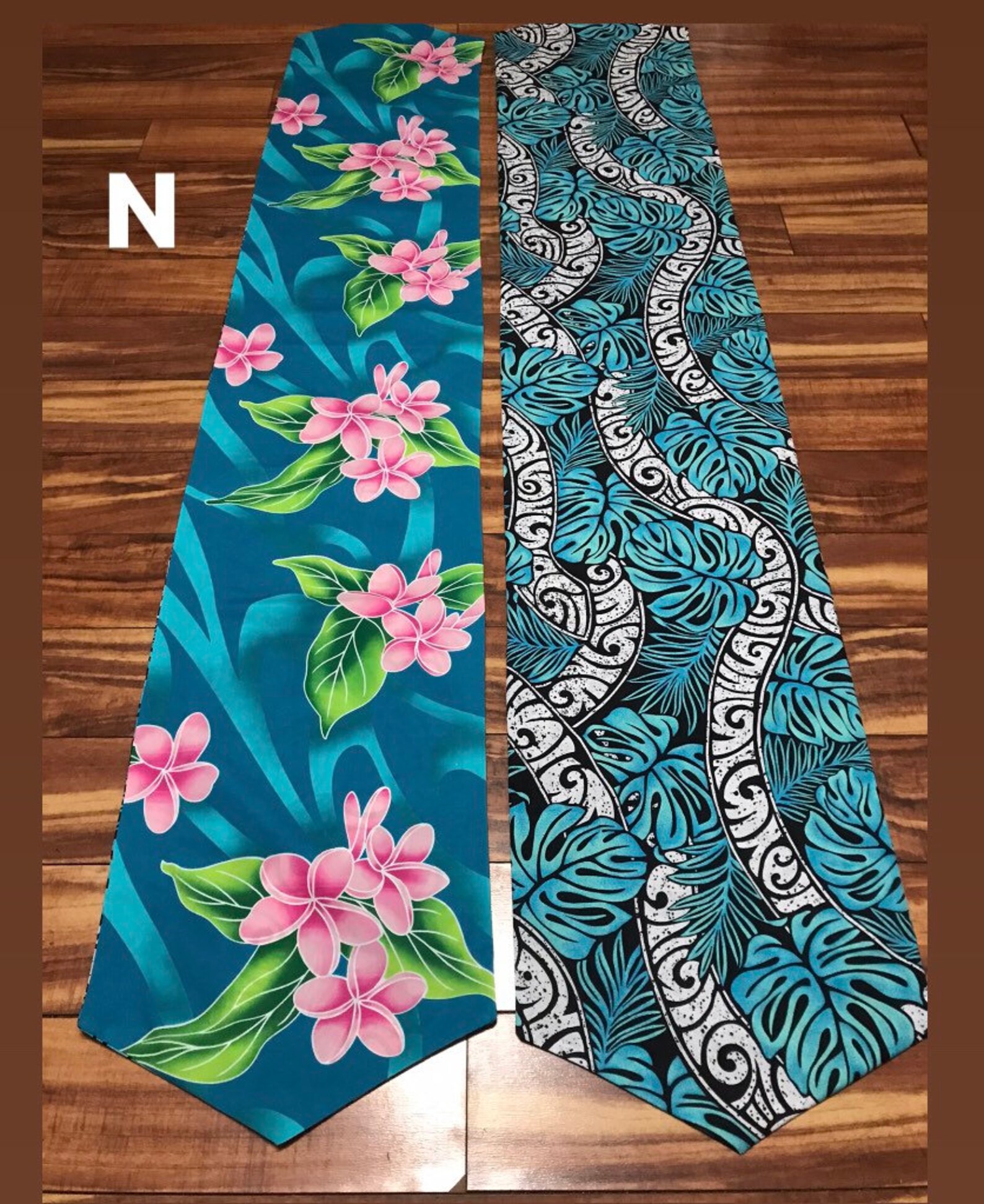 Hawaiian Table Runner 6ft. 1 pc Etsy