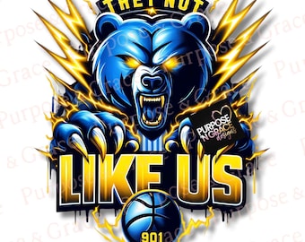 Memphis 901 PNG: Memphis Day Design (Digital Download)