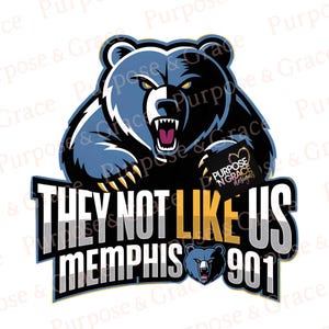 Memphis 901 PNG: Memphis Day Design (Digital Download)