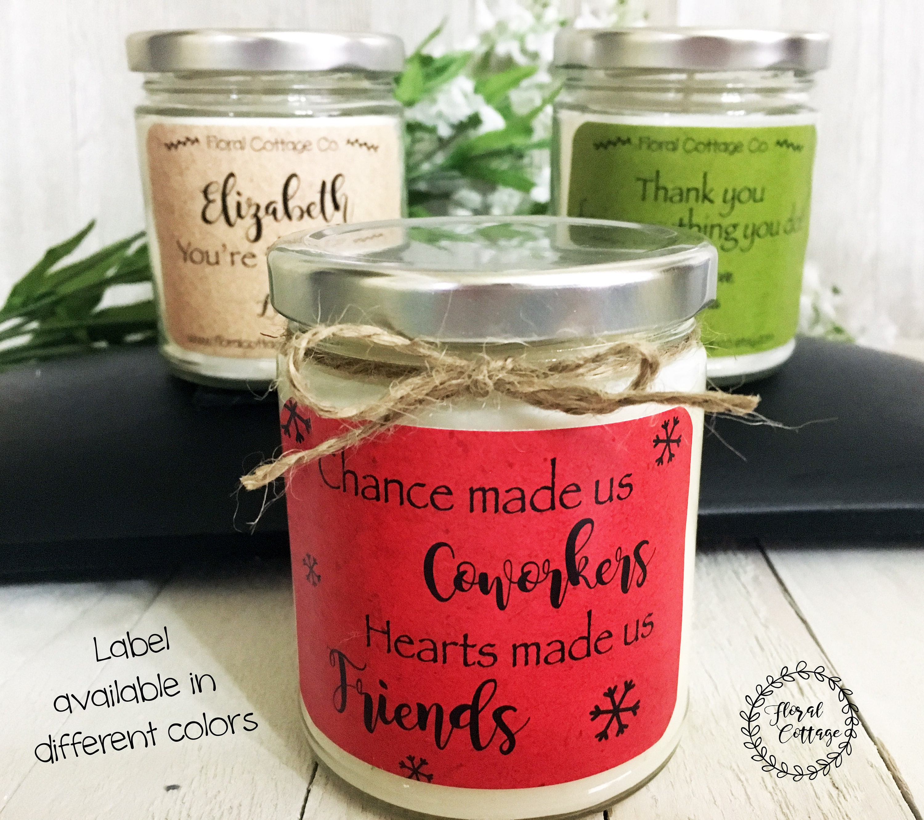 Candle Gifts For Coworkers
 Coworker Gift Soy Candle Thank You Gift for Coworker Gift