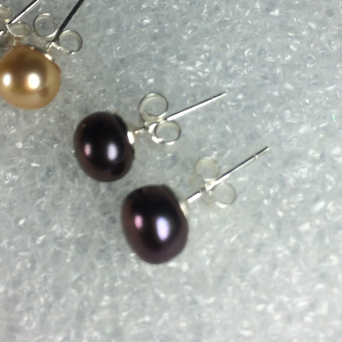 Sterling Silver Freshwater Pearl Earrings