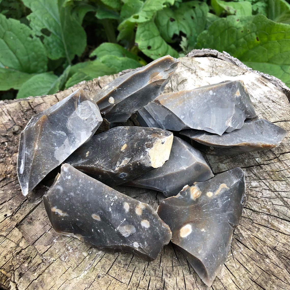 English Flint Stone Rock Chunks for Use With Carbon Steel Etsy UK