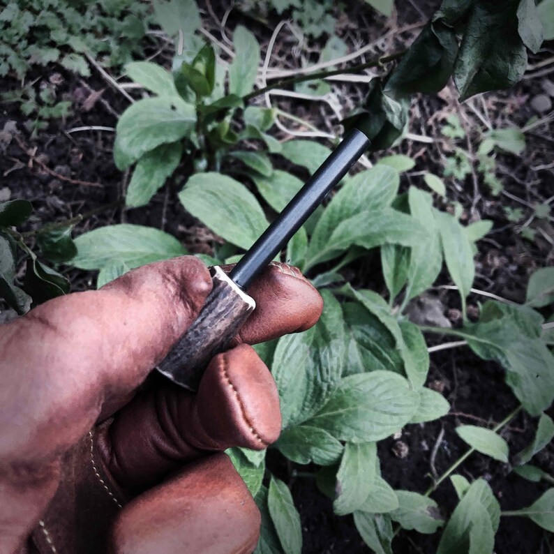 Leather Tinder Pouch Small Fire Starting Kit Ferro Rod Etsy