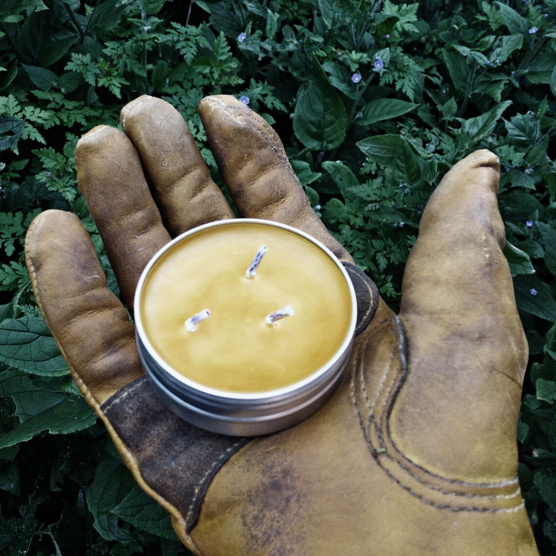 Beeswax Survival Candle Large All Natural Bushcraft Etsy UK